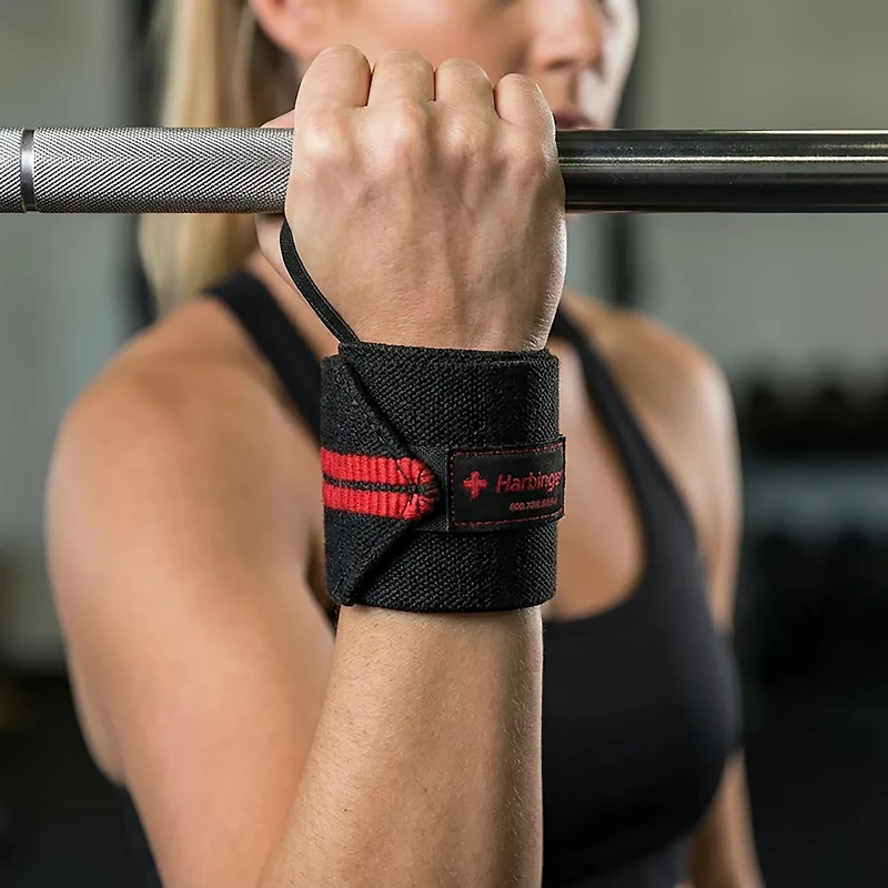 Harbinger Red Line Wrist Wraps 2-Pack