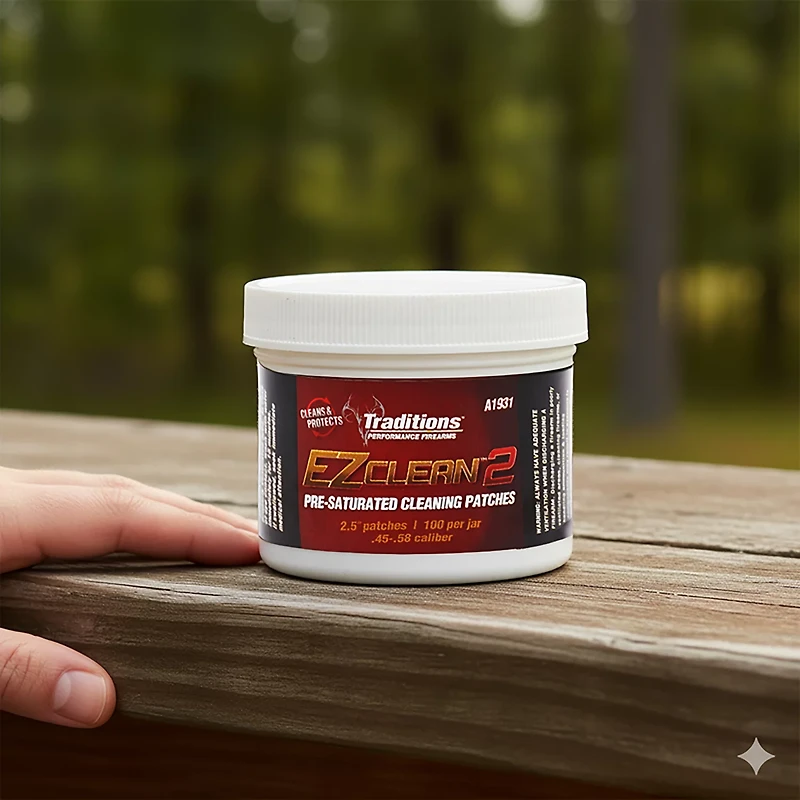 Traditions EZ Clean 2™ Presaturated Firearm Cleaning Patches
