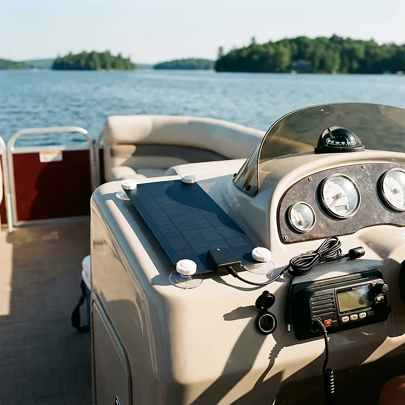 Nature Power 3W Semiflex Monocrystalline Solar Panel Battery Trickle Charger