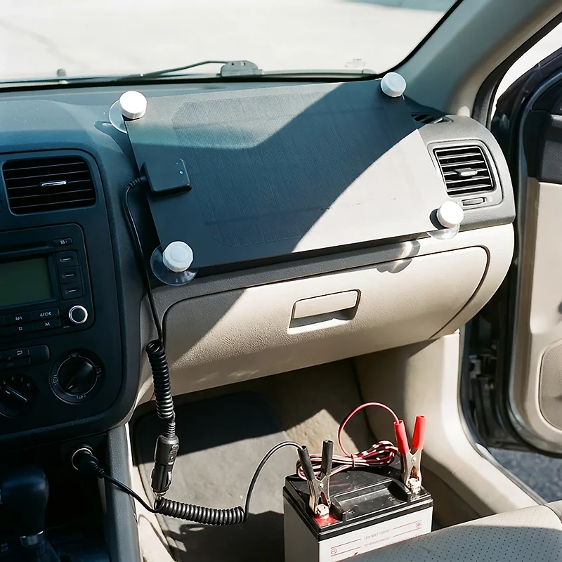 Nature Power 5W Semiflex Monocrystalline Solar Panel 12V Battery Maintainer