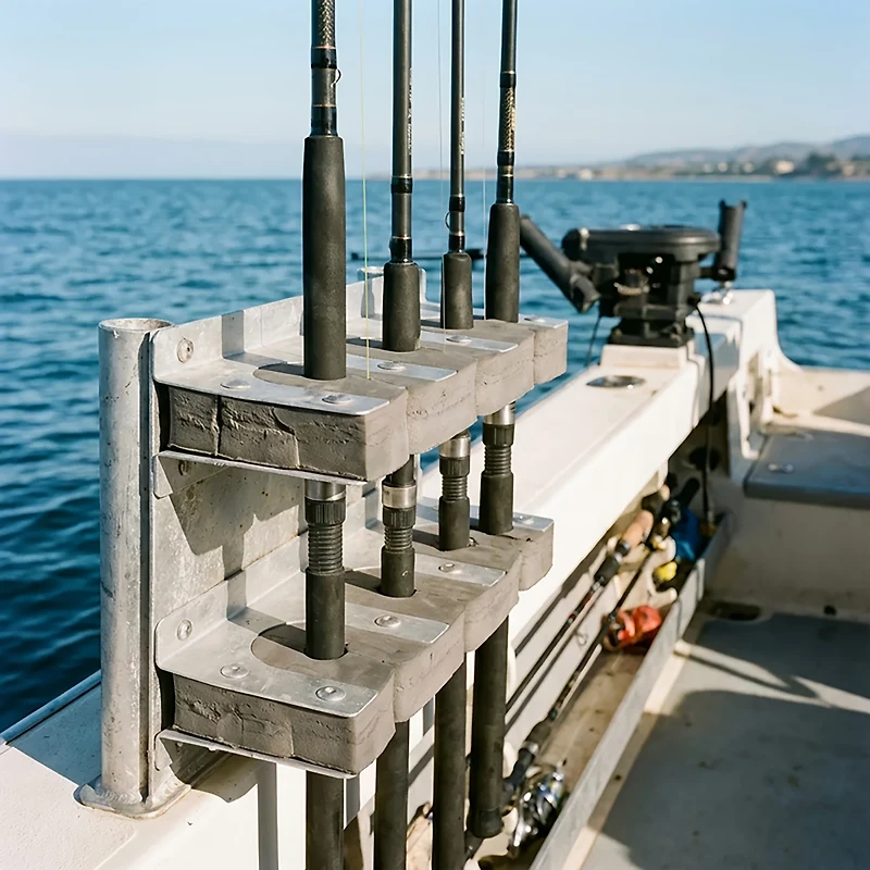 Marine Raider™ Aluminum 3-Rod Holder