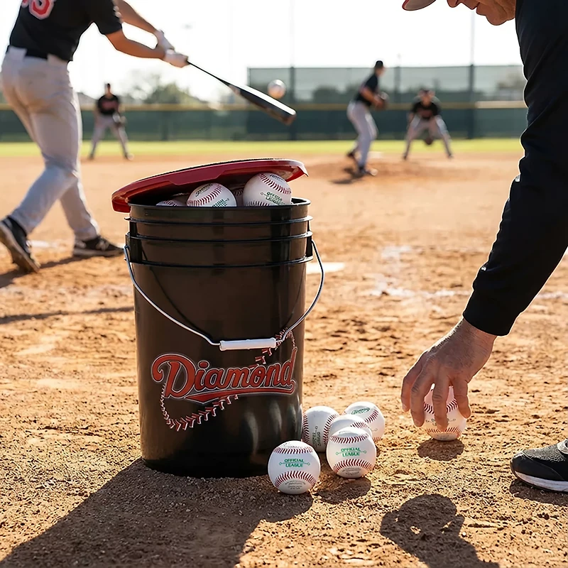 Diamond 6-Gallon BB-OL Baseball Bucket