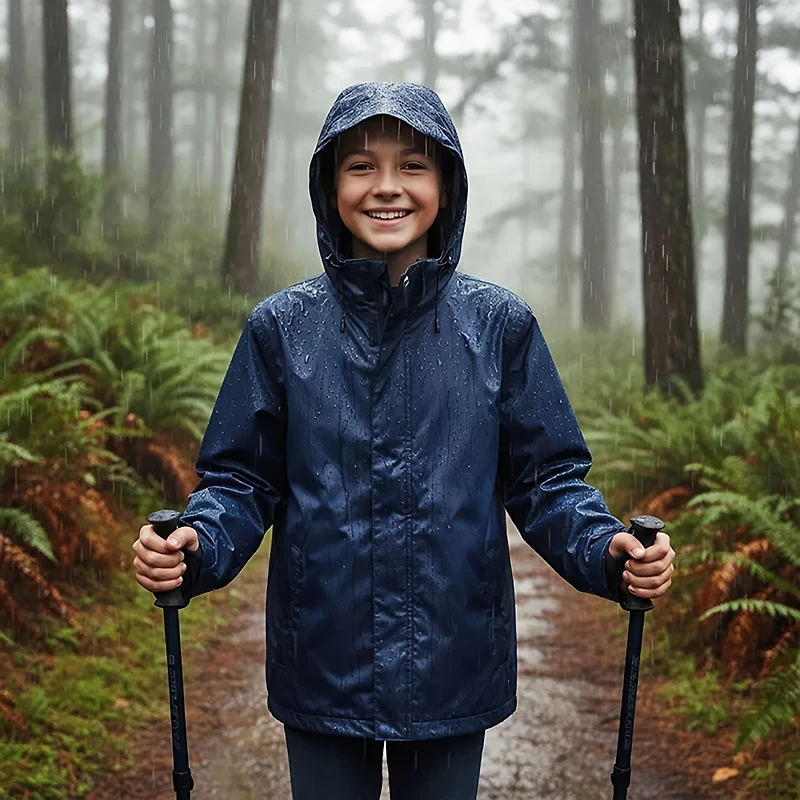 Magellan Outdoors Youth  Packable Rain Jacket