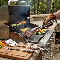 Outdoor Gourmet Antler 3-Piece Barbecue Tool Set