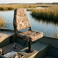 Marine Raider Camo High-Back Boat Seat