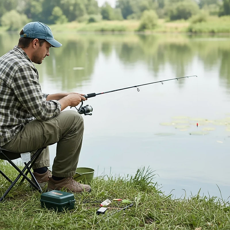 B 'n' M™ Buck's 16' ML Graphite Jig Rod