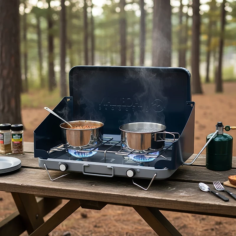Magellan Outdoors 2-Burner Propane Stove