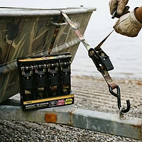 CargoLoc 12' Camo Ratchet Tie-Downs 4-Pack