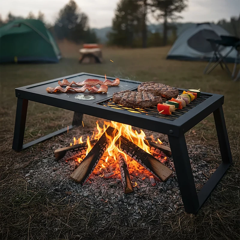 Magellan Outdoors Heavy Duty Camp Grill/Griddle