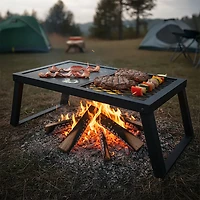Magellan Outdoors Heavy Duty Camp Grill/Griddle