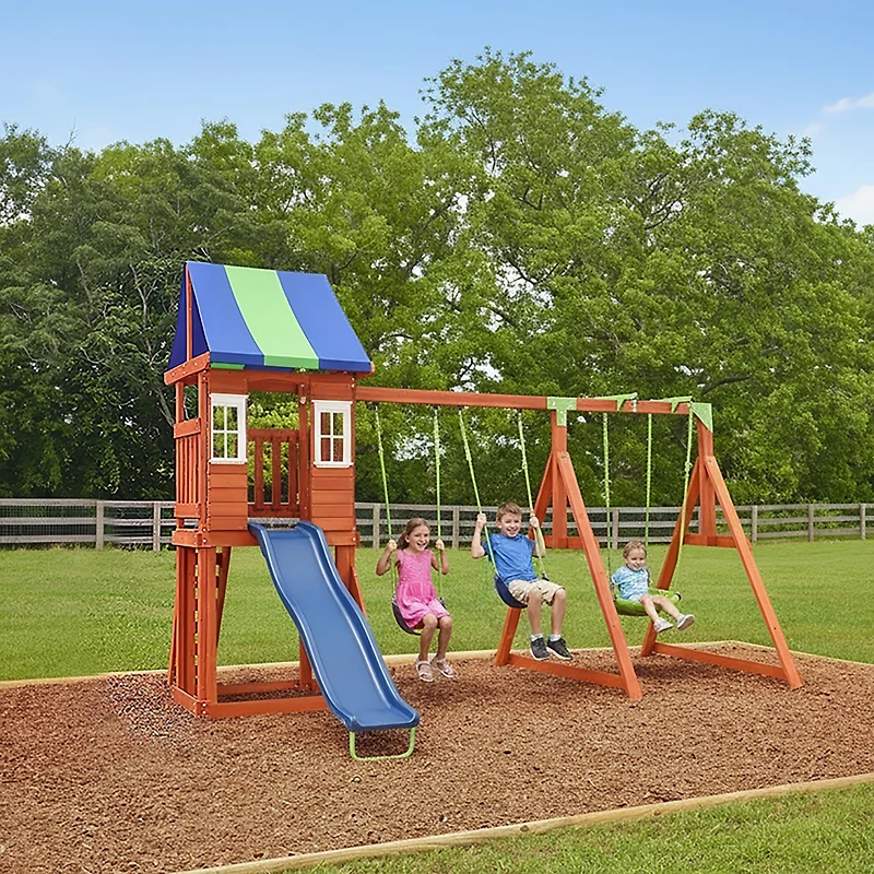 AGame West Fork Wooden Playset