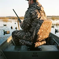 Marine Raider Low Back Camo Boat Seat