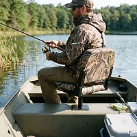 Marine Raider Low Back Camo Boat Seat