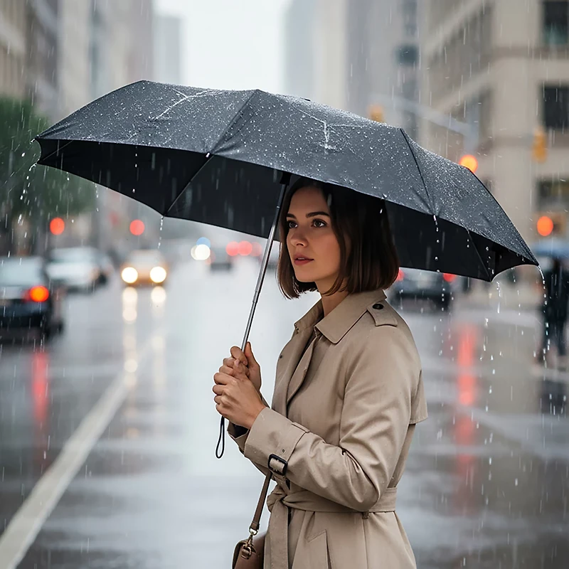 totes Adults' Titan NeverWet Auto Umbrella