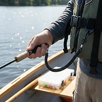 Yak-Gear Coiled Fishing Rod Leash