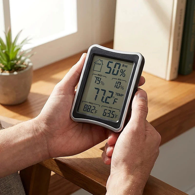 SnapSafe LCD Hygrometer