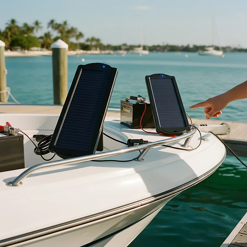 Nature Power 1.5 W Solar Battery Maintainer 2 Pack