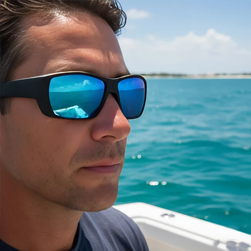 Costa Del Mar Tuna Alley Mirrored Sunglasses