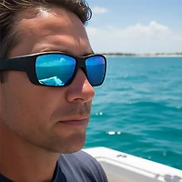 Costa Del Mar Tuna Alley Mirrored Sunglasses