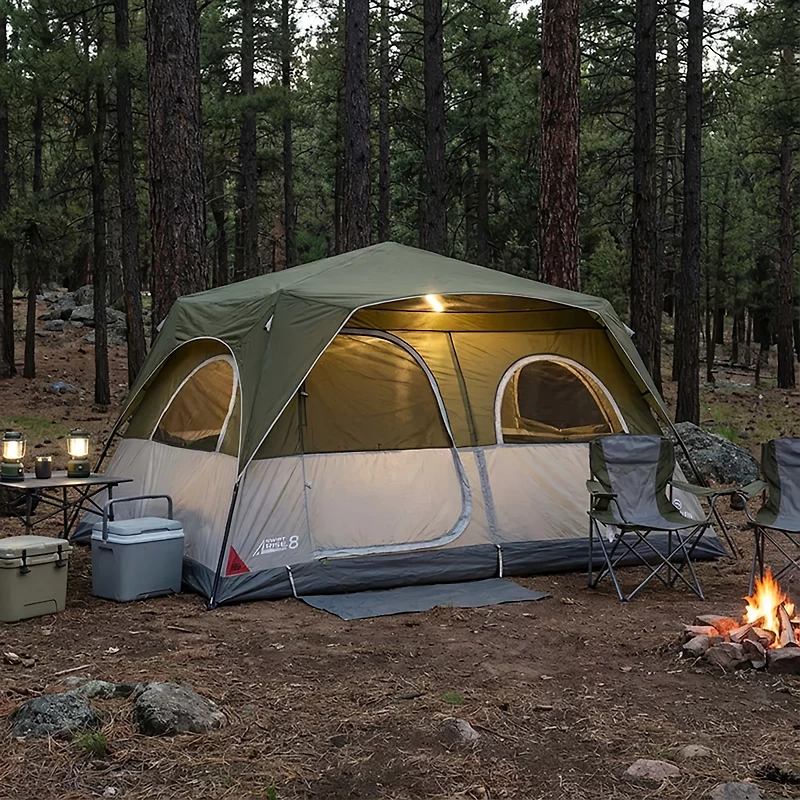 Magellan Outdoors SwiftRise 8-Person Lighted Cabin Tent