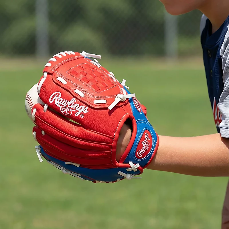 Rawlings Youth Players 9 in T-Ball Infield Glove with Ball