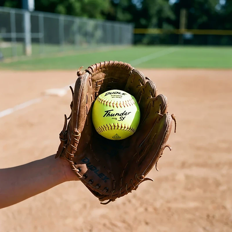 Dudley Thunder SY 12 in ASA Slow-Pitch Softballs 6-Pack