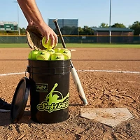 Rawlings High School/College 12 in Practice Softball Bucket 24-Pack