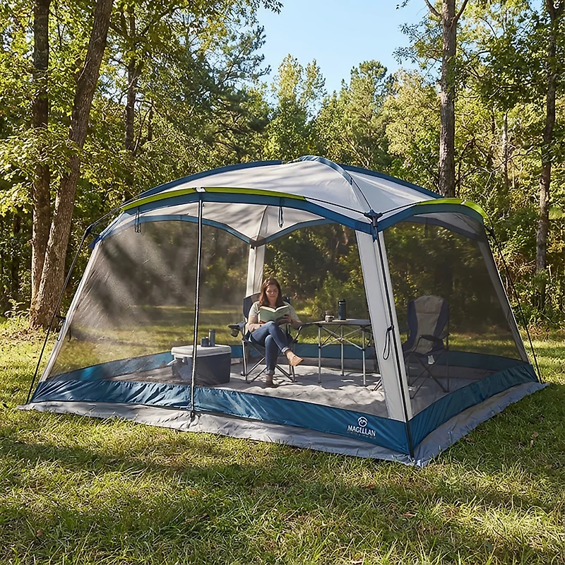 Magellan Outdoors 12 ft x 12 ft Lighted Screen House