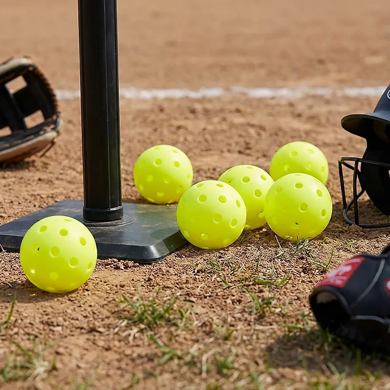 Rawlings 11 in Plastic Softballs 6-Pack