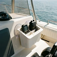 Marine Raider Electronics Caddy with Suction Cups