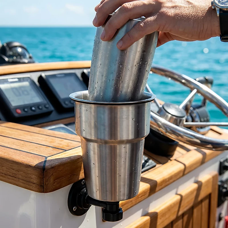 Marine Raider Large Stainless Steel Cup Holder