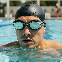 TYR Adults' Vesi Mirrored Swim Goggles