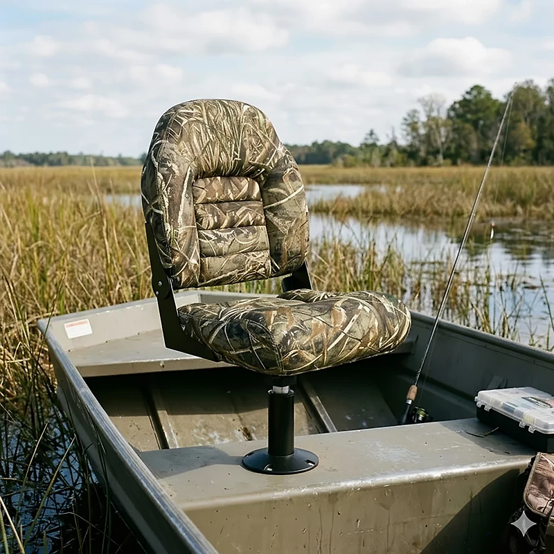 Marine Raider Deluxe Realtree Max-5 High-Back Seat