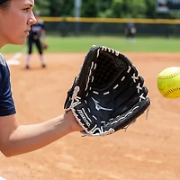 Mizuno GPSL1250F3 Prospect Select Series Fastpitch Softball Glove 12.5", Left Hand Throw, BLACK