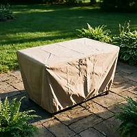 Mosaic Rectangular 42 in x 24 in Fire Pit Cover