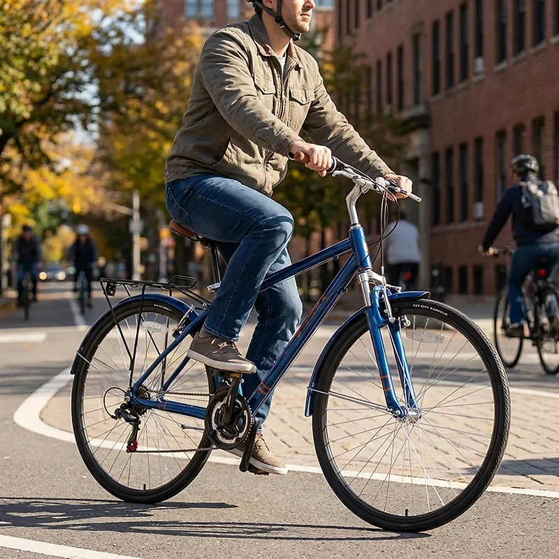 Ozone 500 Men’s 700c Cityscape Hybrid Bike