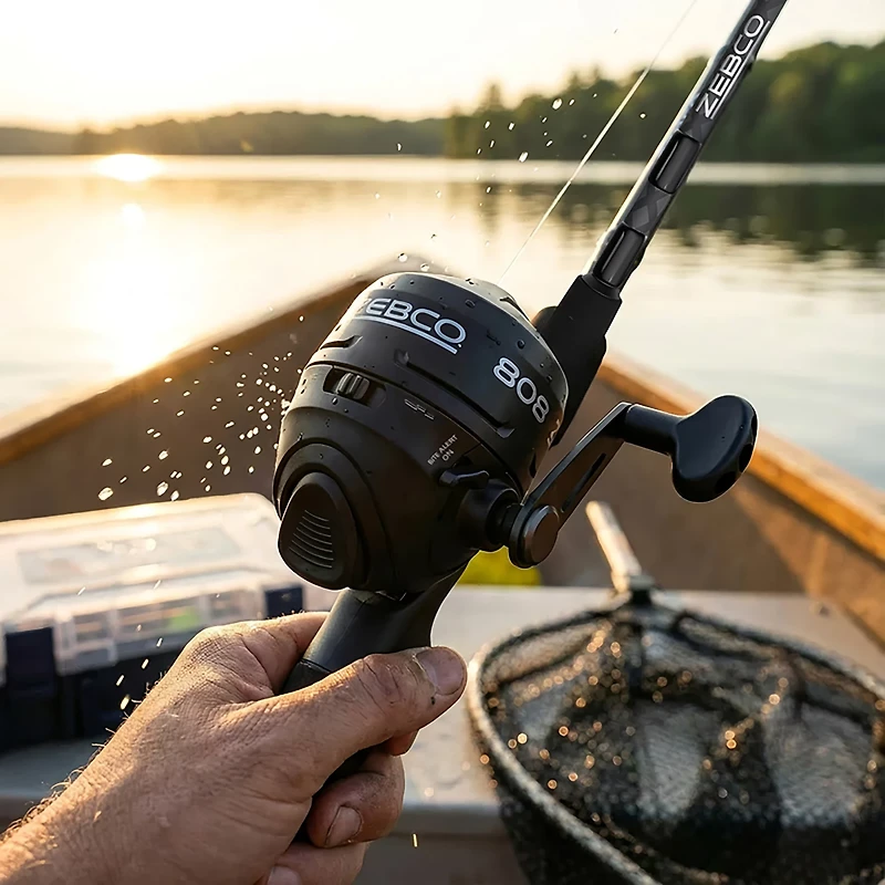 Zebco 808 7 ft Spincast Rod and Reel Combo