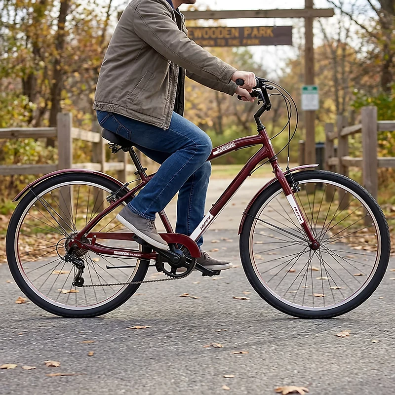 Huffy Men's Casoria  27.5 in Comfrot Hybrid Bike