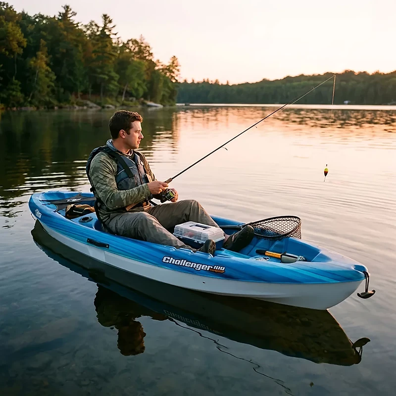 Pelican Challenger 100 10 ft Angler Sit-On-Top Fishing Kayak