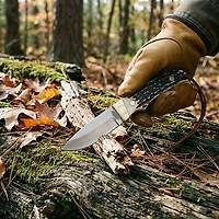 Uncle Henry Next Gen PH2N Mini Pro Hunter Full Tang Fixed Blade Knife