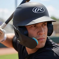 Rawlings Junior Matte Mach Adjust 1Tone LHB Helmet