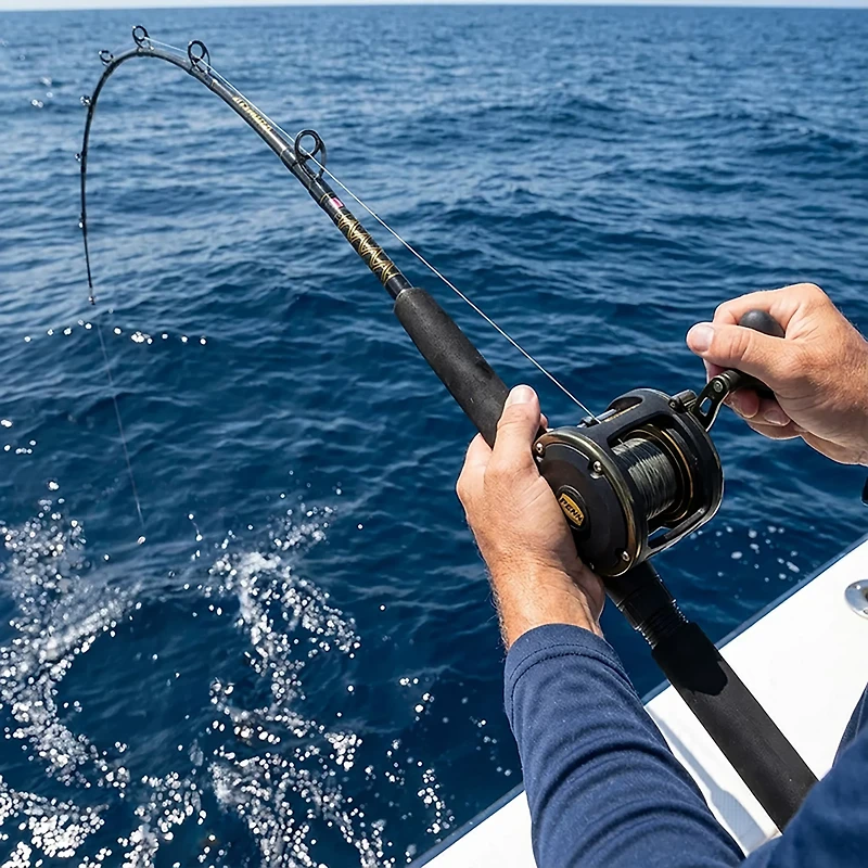 PENN Squall II 6 ft 6 in MH Level Wind Combo