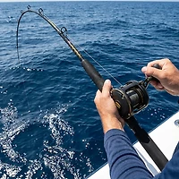 PENN Squall II 6 ft 6 in MH Level Wind Combo