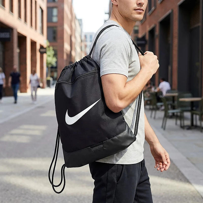 Nike Brasilia 9.5 Training Gym Sack Drawstring Bag