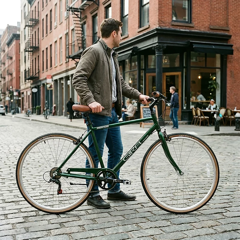 Ozone 500 GIRA Men's Prestigio Elite City 700c Hybrid Bike