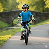 Bell Kids' Digi Camo Pad Set