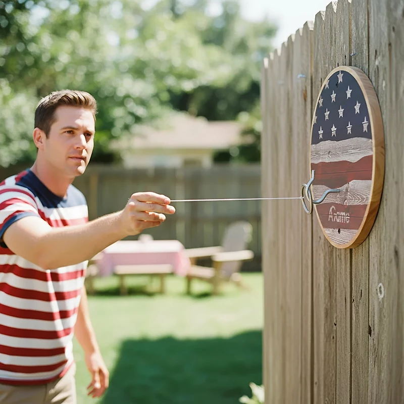 AGame Americana Hook and Ring Game