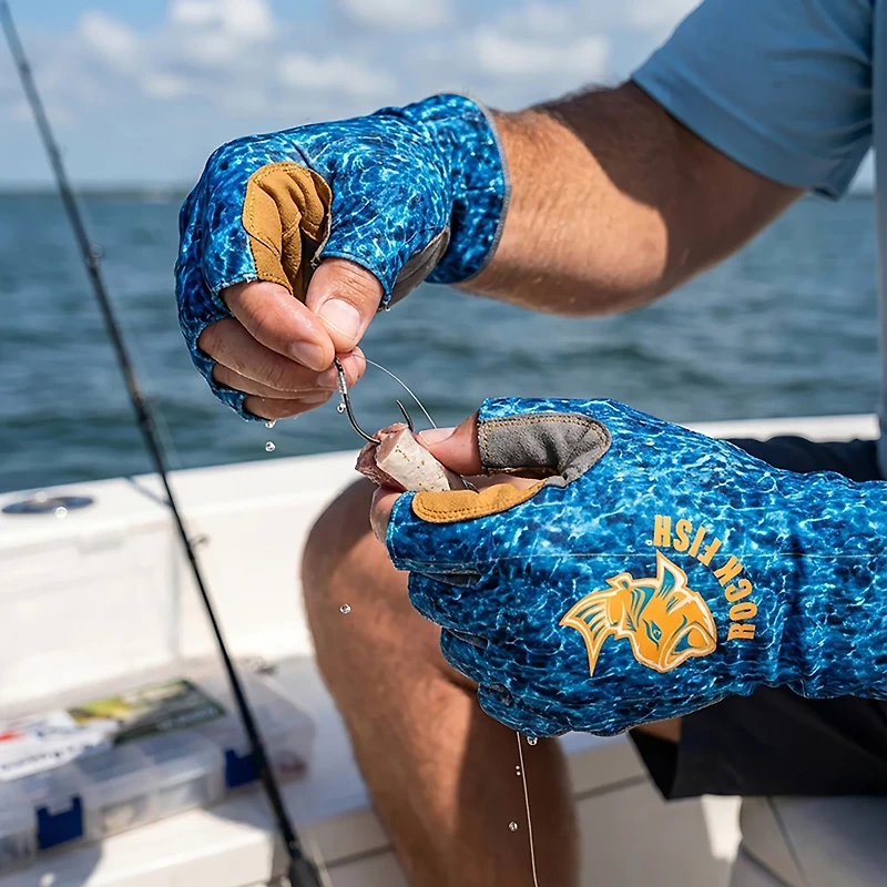 ROCK Fish Baiter Mossy Oak Series Gloves