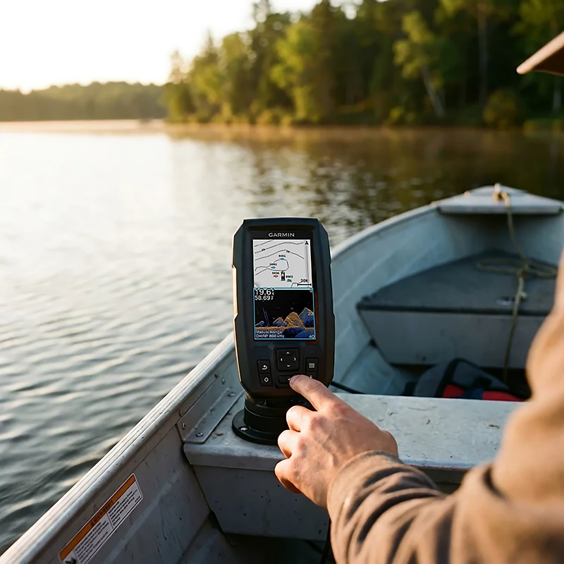 Garmin STRIKER Vivid 4cv Fishfinder w/ GT20-TM Transducer