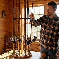 Rush Creek Creations 24 Round Fishing Rod Holder